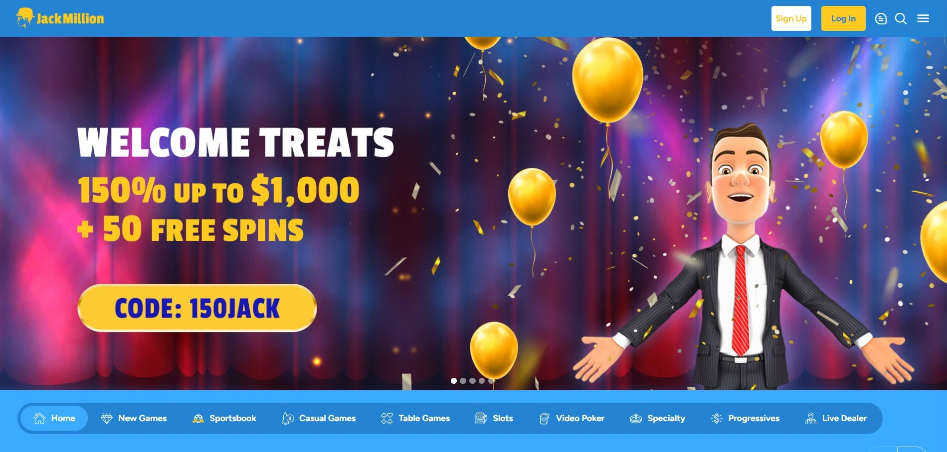 JackMillion online casino